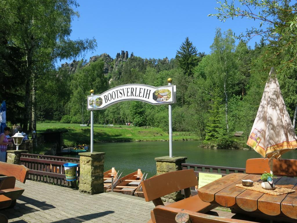 Hotel Gondelfahrt Kurort Jonsdorf Exterior foto